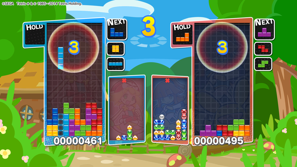 Puyo Puyo Tetris screenshot 2 for Playstation Vita